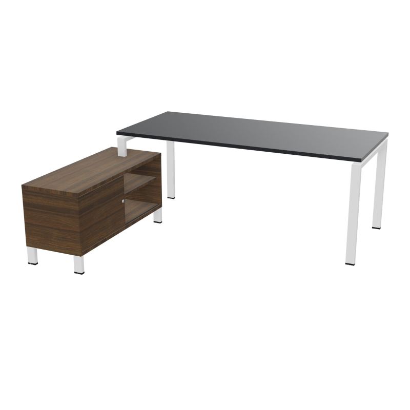 RIO BUREAU RECT. 198X168 PL 180X80 OBT RET PORT A GAUCHE SIMPLE ACCES  R9 ZO N6