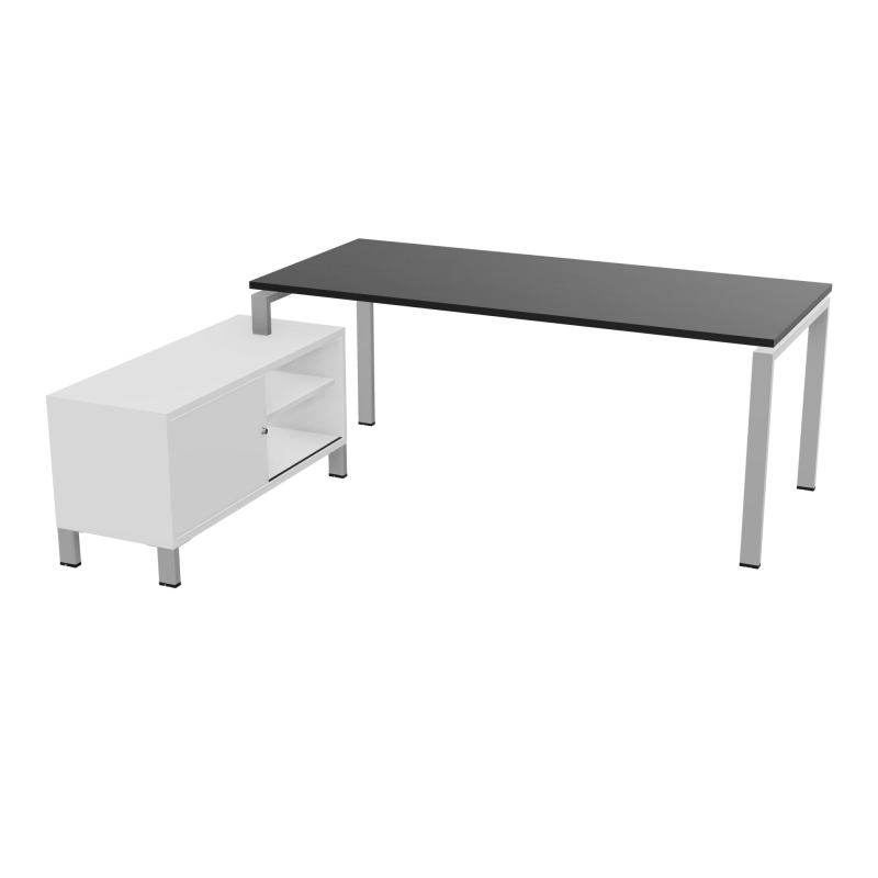 RIO BUREAU RECT. 198X168 PL 180X80 OBT RET PORT A GAUCHE SIMPLE ACCES  RK SA MG
