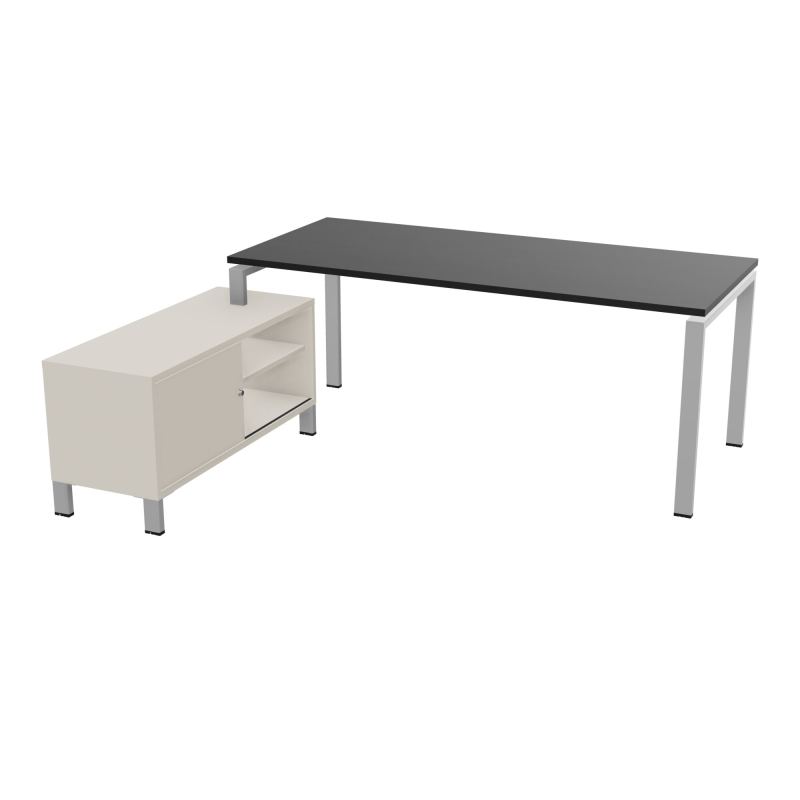 RIO BUREAU RECT. 198X168 PL 180X80 OBT RET PORT A GAUCHE SIMPLE ACCES  RK SA N5