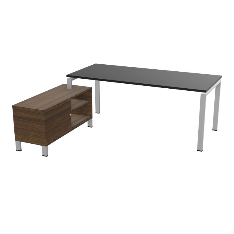 RIO BUREAU RECT. 198X168 PL 180X80 OBT RET PORT A GAUCHE SIMPLE ACCES  RK SA N6