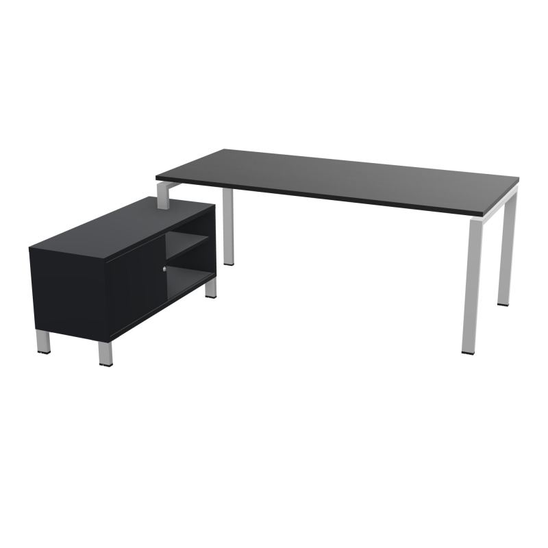 RIO BUREAU RECT. 198X168 PL 180X80 OBT RET PORT A GAUCHE SIMPLE ACCES  RK SA R9