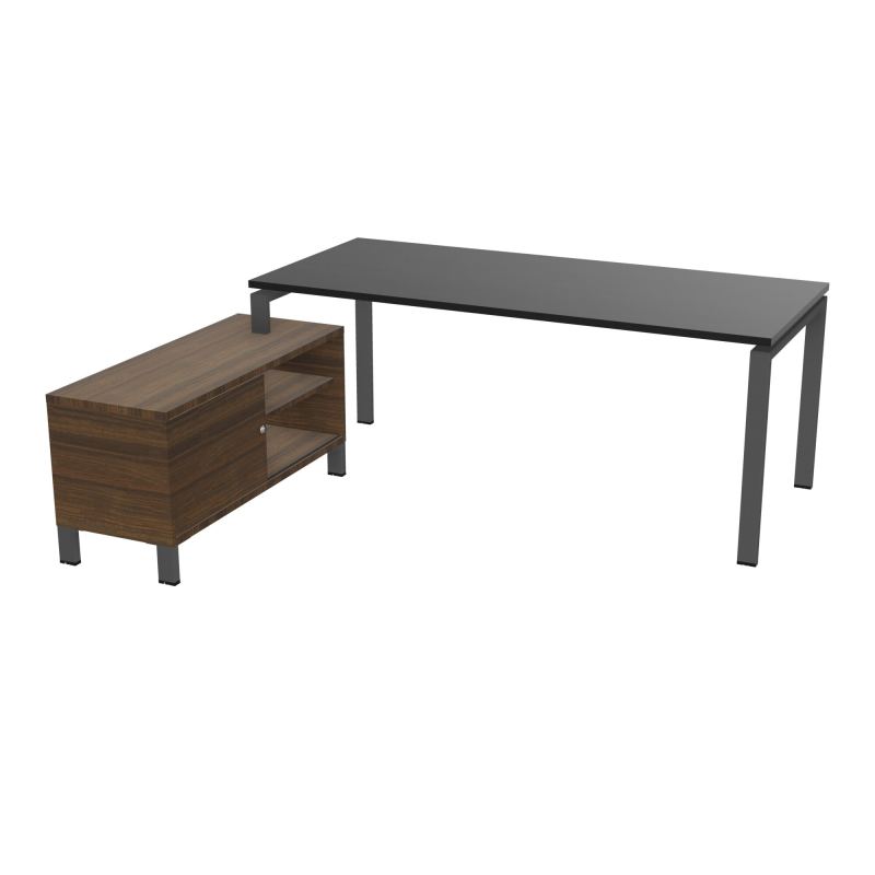 RIO BUREAU RECT. 198X168 PL 180X80 OBT RET PORT A GAUCHE SIMPLE ACCES  RK SC N6