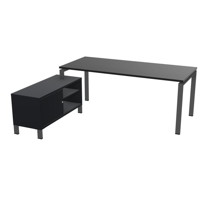 RIO BUREAU RECT. 198X168 PL 180X80 OBT RET PORT A GAUCHE SIMPLE ACCES  RK SC R9