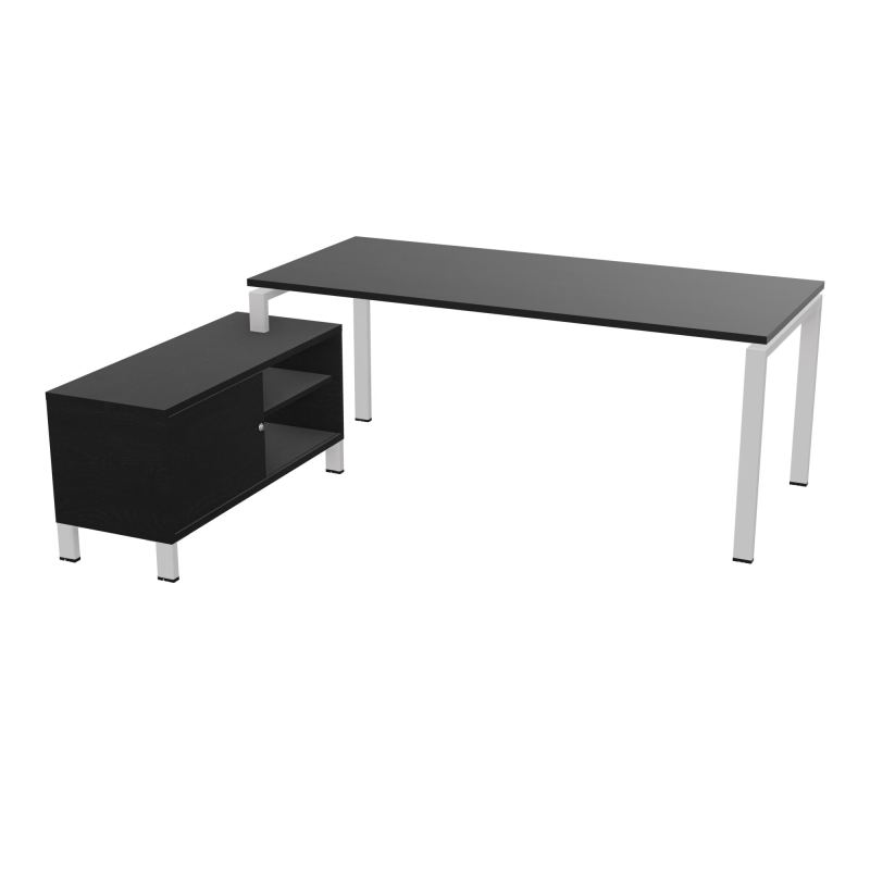RIO BUREAU RECT. 198X168 PL 180X80 OBT RET PORT A GAUCHE SIMPLE ACCES  RK SD RK