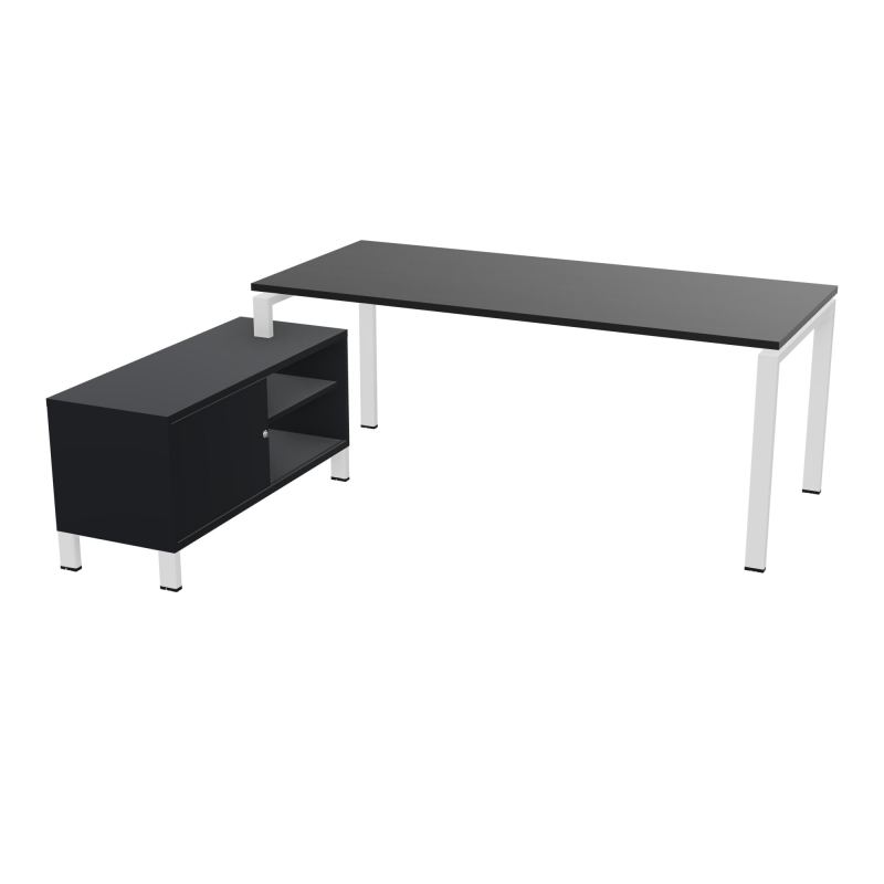 RIO BUREAU RECT. 198X168 PL 180X80 OBT RET PORT A GAUCHE SIMPLE ACCES  RK SO R9
