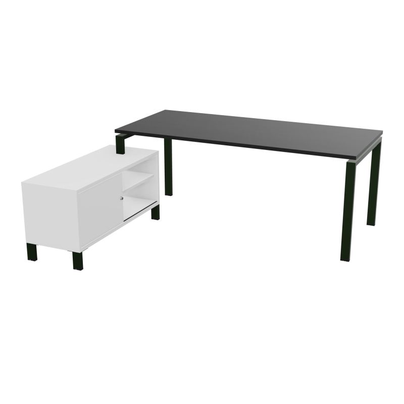 RIO BUREAU RECT. 198X168 PL 180X80 OBT RET PORT A GAUCHE SIMPLE ACCES  RK ST MG