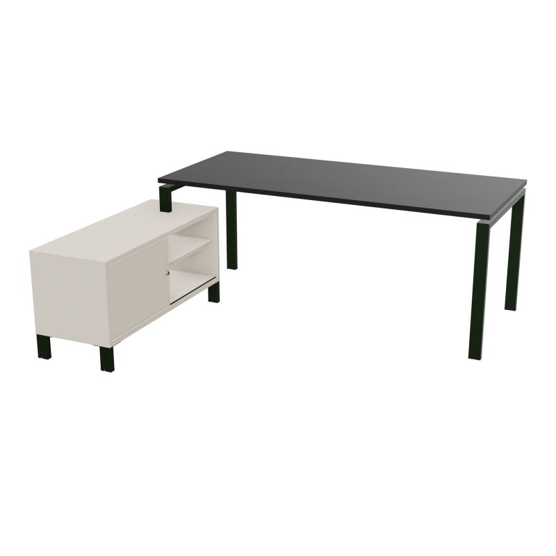 RIO BUREAU RECT. 198X168 PL 180X80 OBT RET PORT A GAUCHE SIMPLE ACCES  RK ST N5