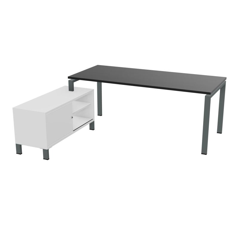 RIO BUREAU RECT. 198X168 PL 180X80 OBT RET PORT A GAUCHE SIMPLE ACCES  RK SU MG
