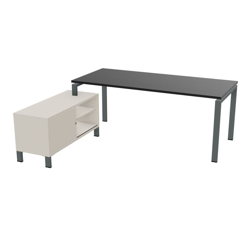 RIO BUREAU RECT. 198X168 PL 180X80 OBT RET PORT A GAUCHE SIMPLE ACCES  RK SU N5