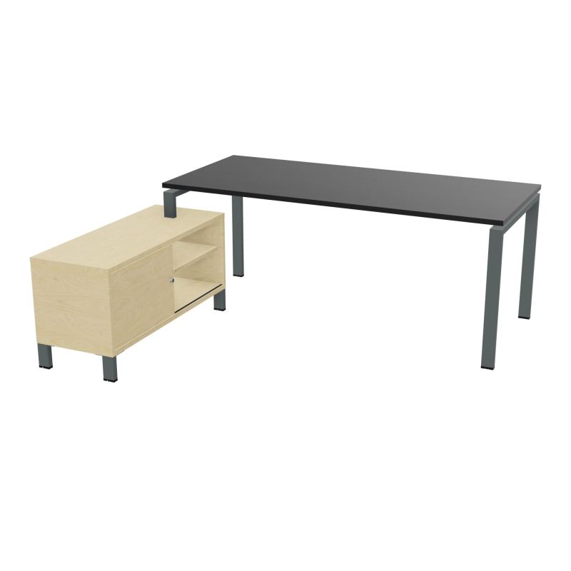 RIO BUREAU RECT. 198X168 PL 180X80 OBT RET PORT A GAUCHE SIMPLE ACCES  RK SU N8
