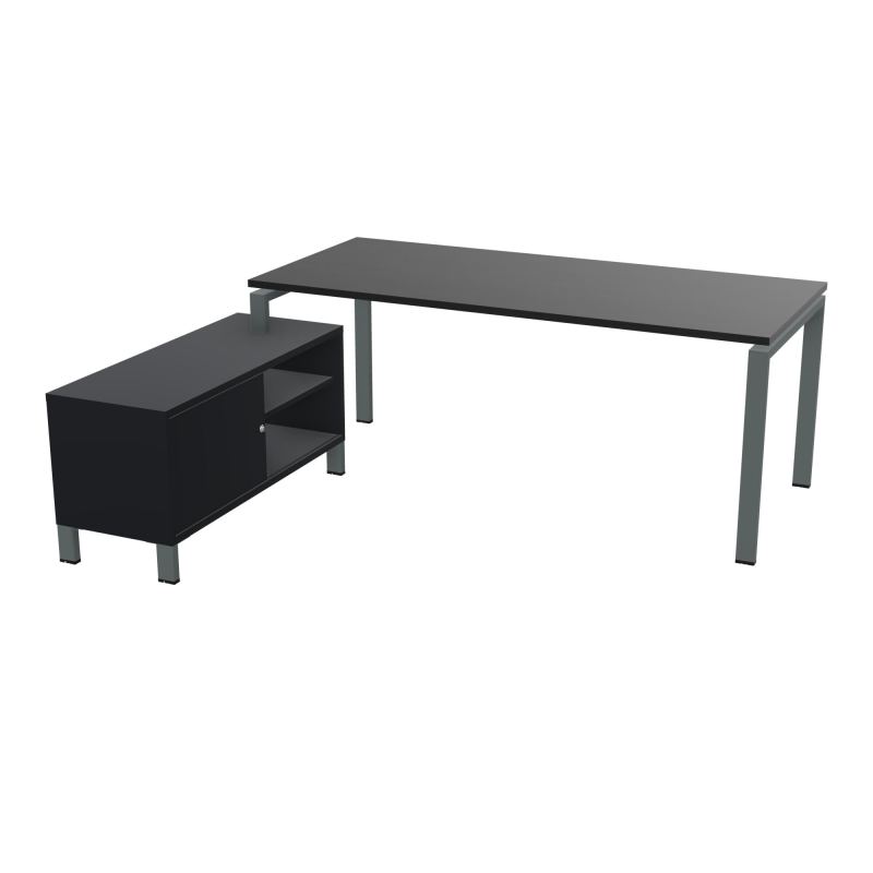 RIO BUREAU RECT. 198X168 PL 180X80 OBT RET PORT A GAUCHE SIMPLE ACCES  RK SU R9