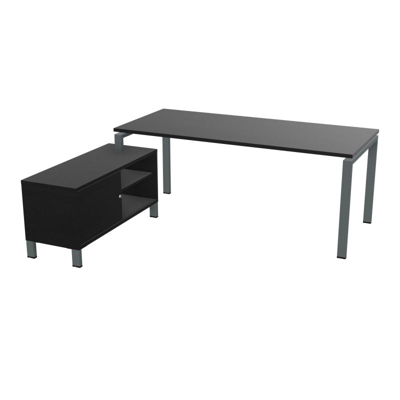 RIO BUREAU RECT. 198X168 PL 180X80 OBT RET PORT A GAUCHE SIMPLE ACCES  RK SU RK