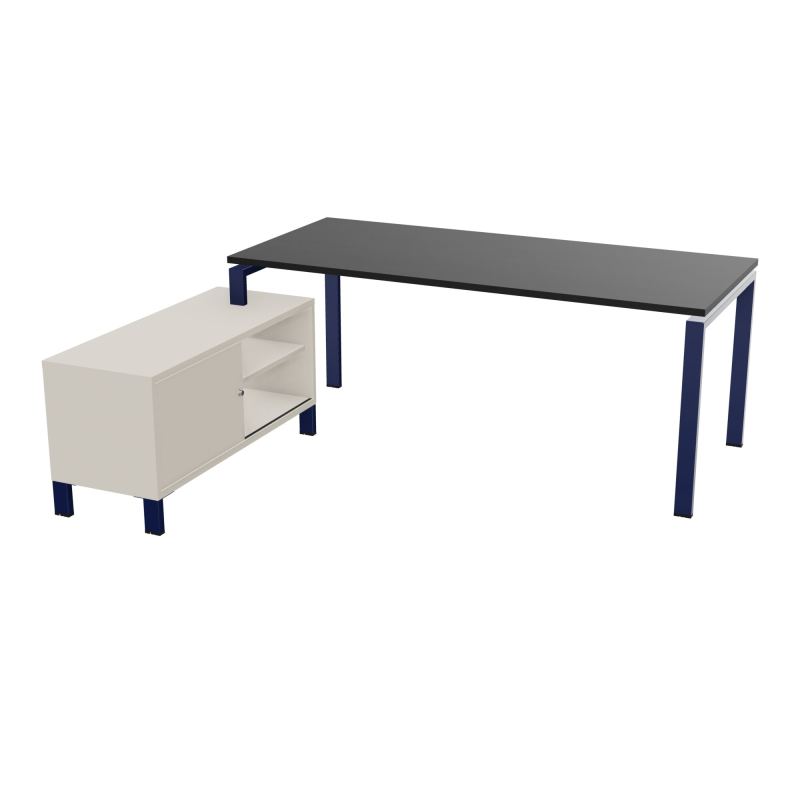 RIO BUREAU RECT. 198X168 PL 180X80 OBT RET PORT A GAUCHE SIMPLE ACCES  RK X4 N5