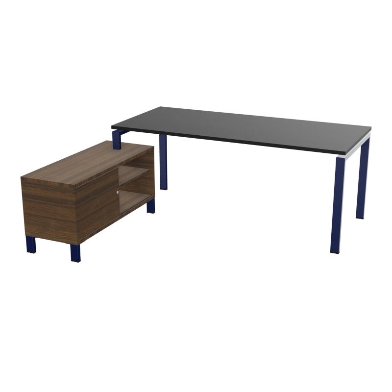 RIO BUREAU RECT. 198X168 PL 180X80 OBT RET PORT A GAUCHE SIMPLE ACCES  RK X4 N6