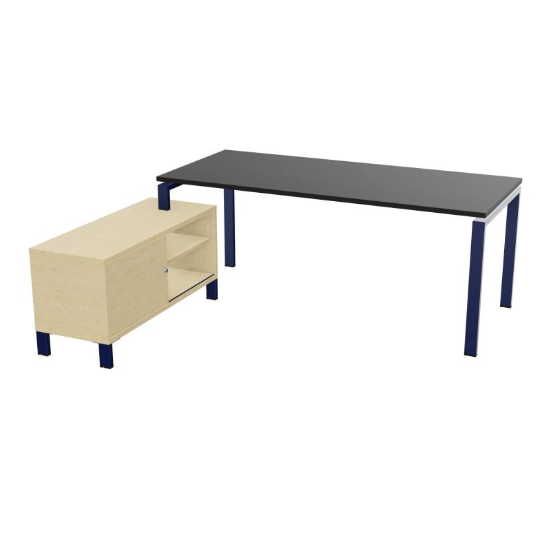 RIO BUREAU RECT. 198X168 PL 180X80 OBT RET PORT A GAUCHE SIMPLE ACCES  RK X4 N8