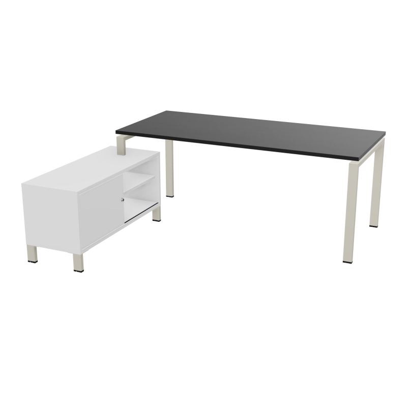 RIO BUREAU RECT. 198X168 PL 180X80 OBT RET PORT A GAUCHE SIMPLE ACCES  RK ZC MG