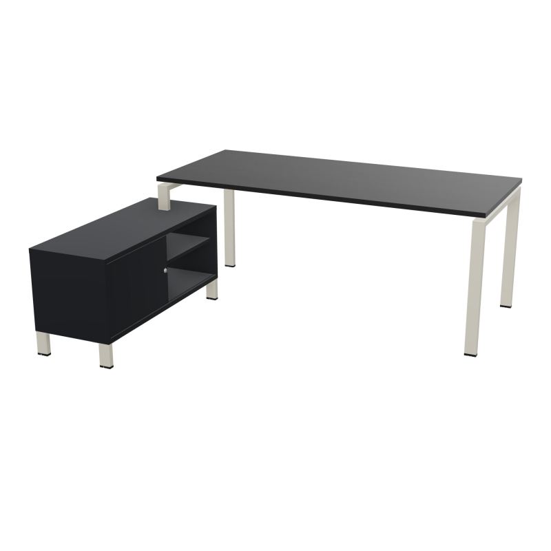 RIO BUREAU RECT. 198X168 PL 180X80 OBT RET PORT A GAUCHE SIMPLE ACCES  RK ZC R9