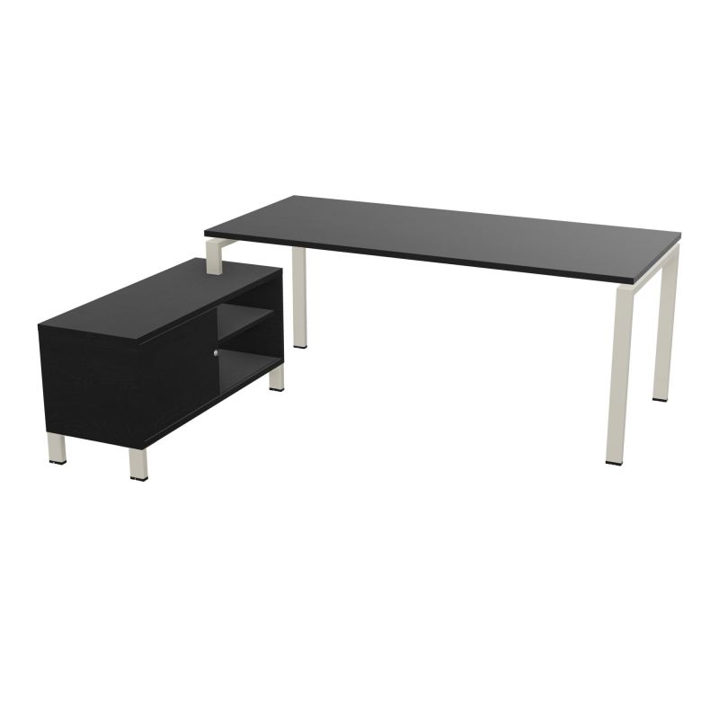 RIO BUREAU RECT. 198X168 PL 180X80 OBT RET PORT A GAUCHE SIMPLE ACCES  RK ZC RK