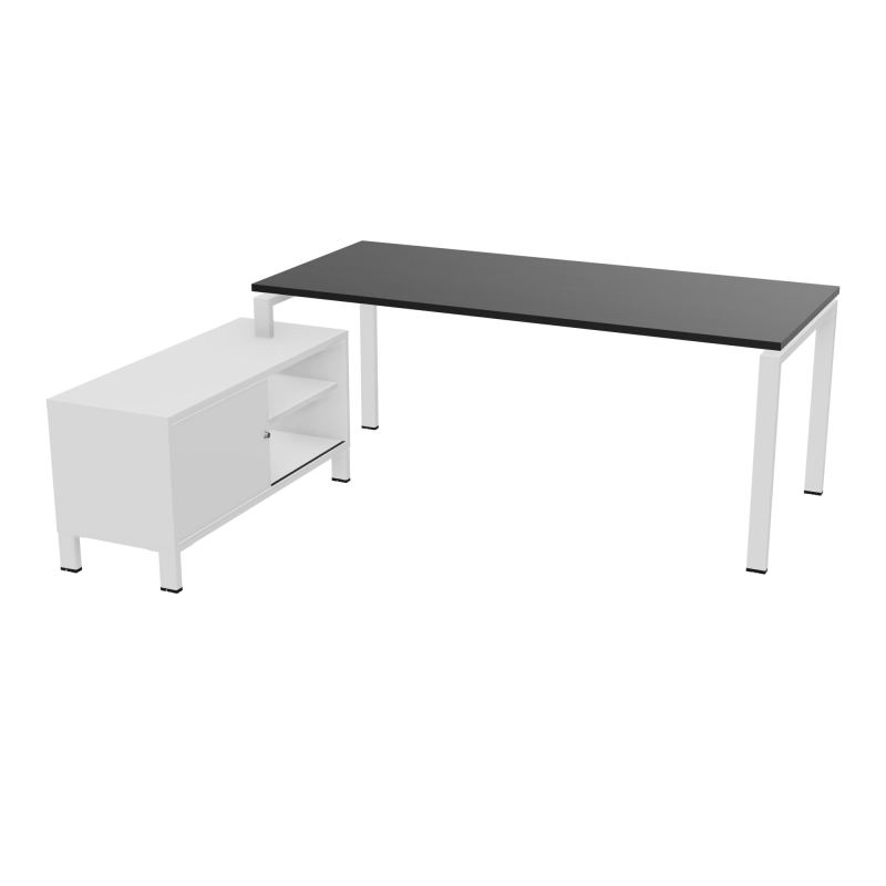 RIO BUREAU RECT. 198X168 PL 180X80 OBT RET PORT A GAUCHE SIMPLE ACCES  RK ZO MG