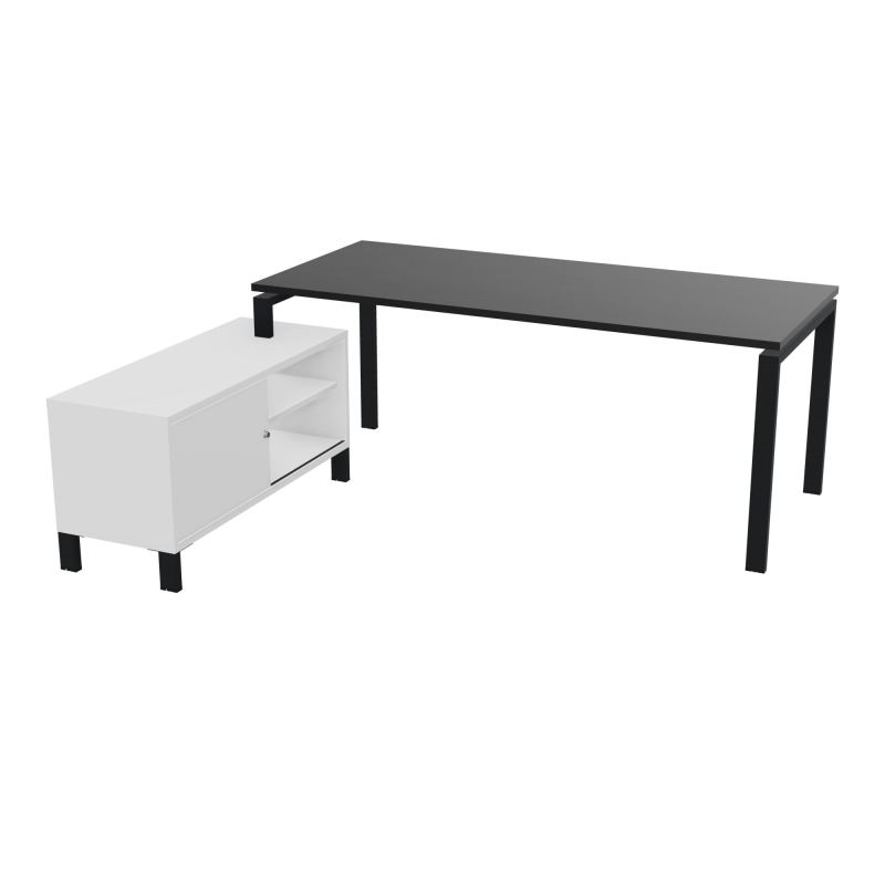 RIO BUREAU RECT. 198X168 PL 180X80 OBT RET PORT A GAUCHE SIMPLE ACCES  RK ZP MG