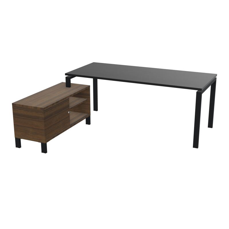 RIO BUREAU RECT. 198X168 PL 180X80 OBT RET PORT A GAUCHE SIMPLE ACCES  RK ZP N6