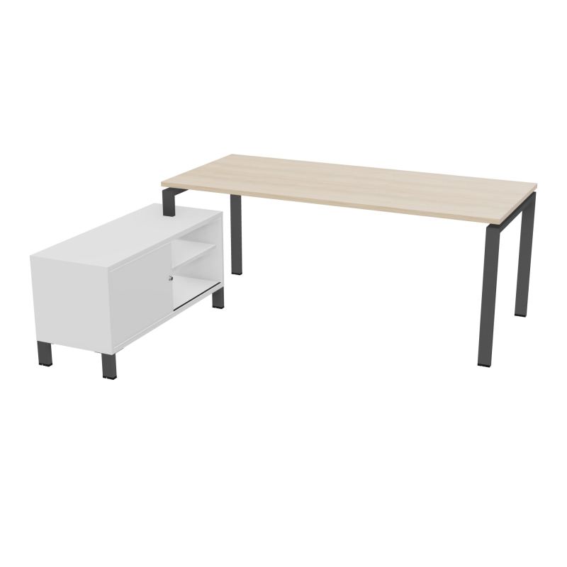 RIO BUREAU RECT. 198X168 PL 180X80 OBT RET PORT A GAUCHE SIMPLE ACCES  RZ SC MG