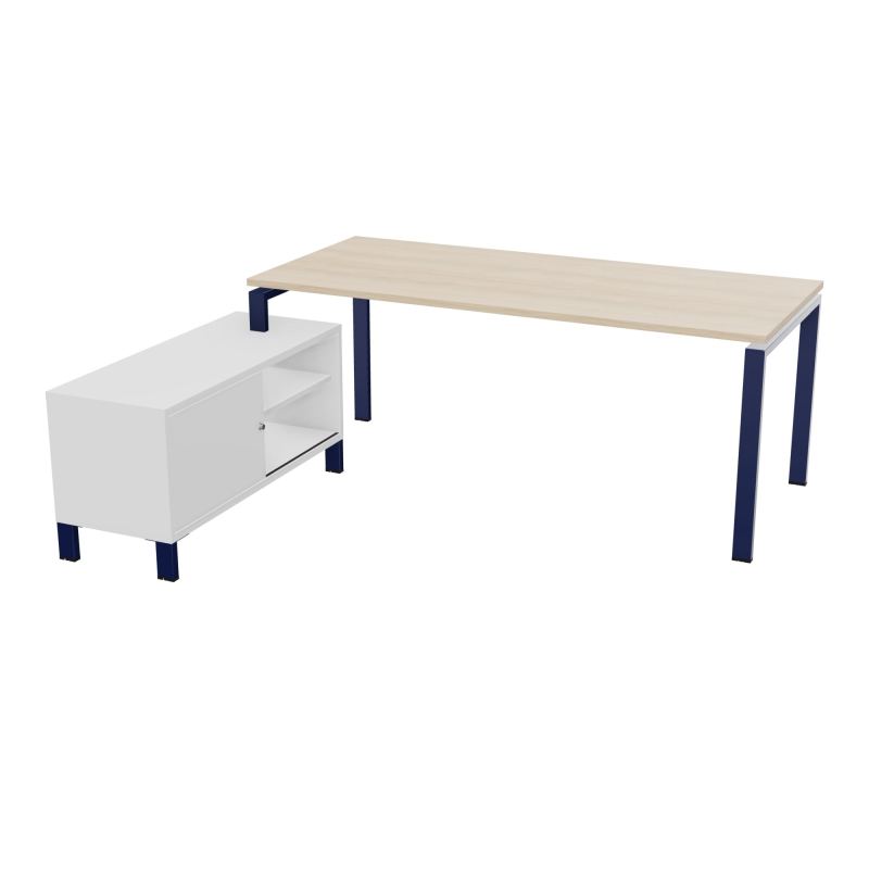 RIO BUREAU RECT. 198X168 PL 180X80 OBT RET PORT A GAUCHE SIMPLE ACCES  RZ X4 MG