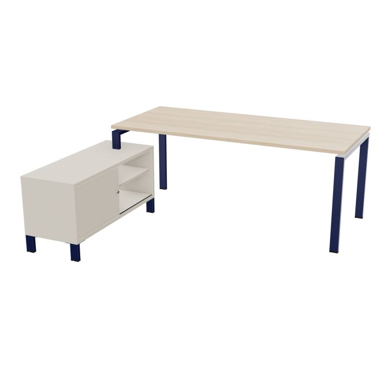RIO BUREAU RECT. 198X168 PL 180X80 OBT RET PORT A GAUCHE SIMPLE ACCES  RZ X4 N5