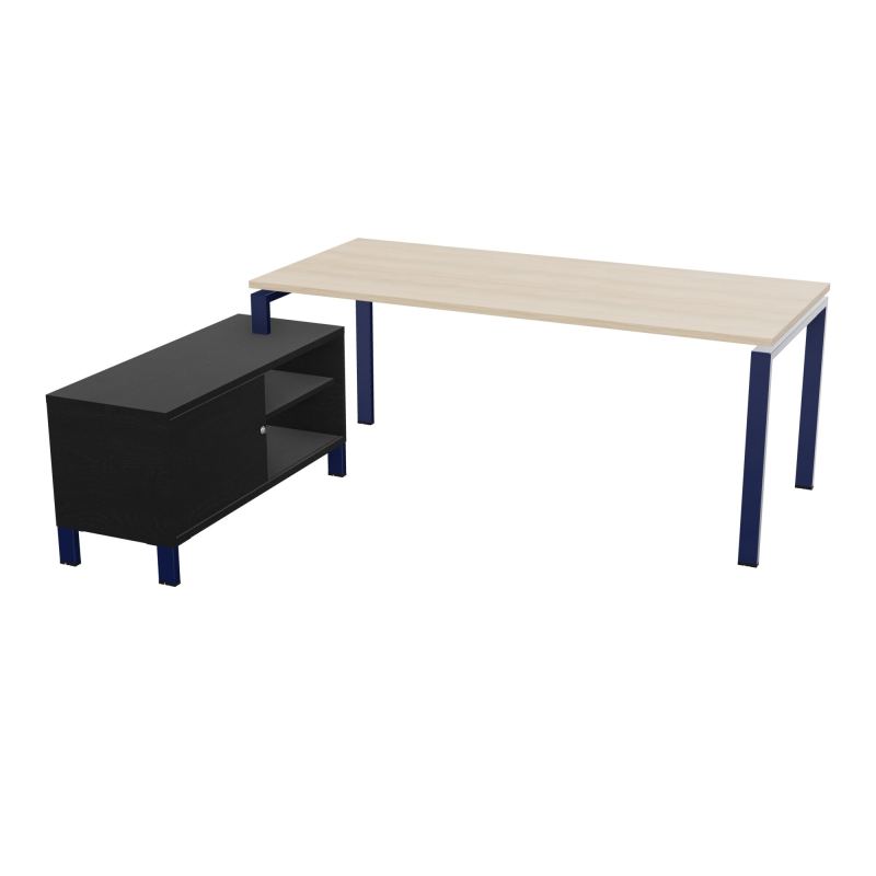 RIO BUREAU RECT. 198X168 PL 180X80 OBT RET PORT A GAUCHE SIMPLE ACCES  RZ X4 RK