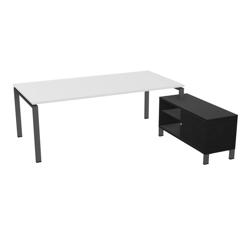 RIO BUREAU RECT. 218X188 PL 200X100 OBT + RET PORT A DROITE SIMPLE ACCES  MG SC RK