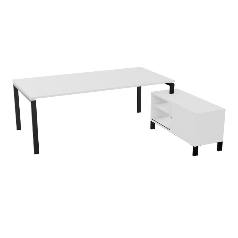 RIO BUREAU RECT. 218X188 PL 200X100 OBT + RET PORT A DROITE SIMPLE ACCES  MG SG MG