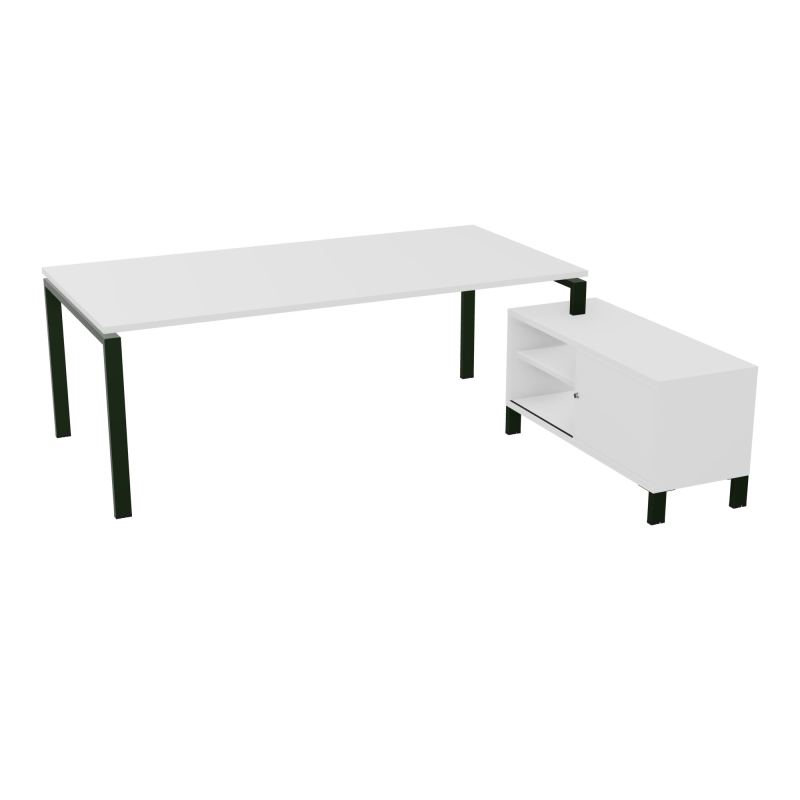 RIO BUREAU RECT. 218X188 PL 200X100 OBT + RET PORT A DROITE SIMPLE ACCES  MG ST MG