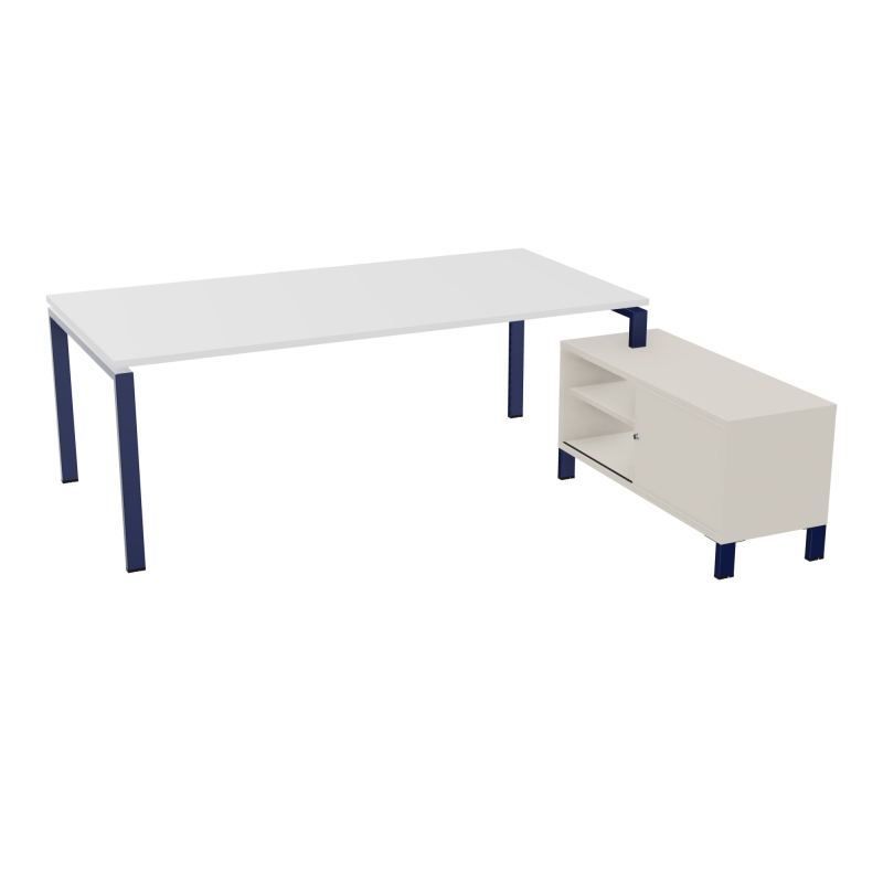 RIO BUREAU RECT. 218X188 PL 200X100 OBT + RET PORT A DROITE SIMPLE ACCES  MG X4 N5