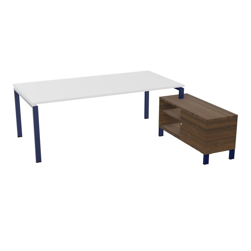 RIO BUREAU RECT. 218X188 PL 200X100 OBT + RET PORT A DROITE SIMPLE ACCES  MG X4 N6