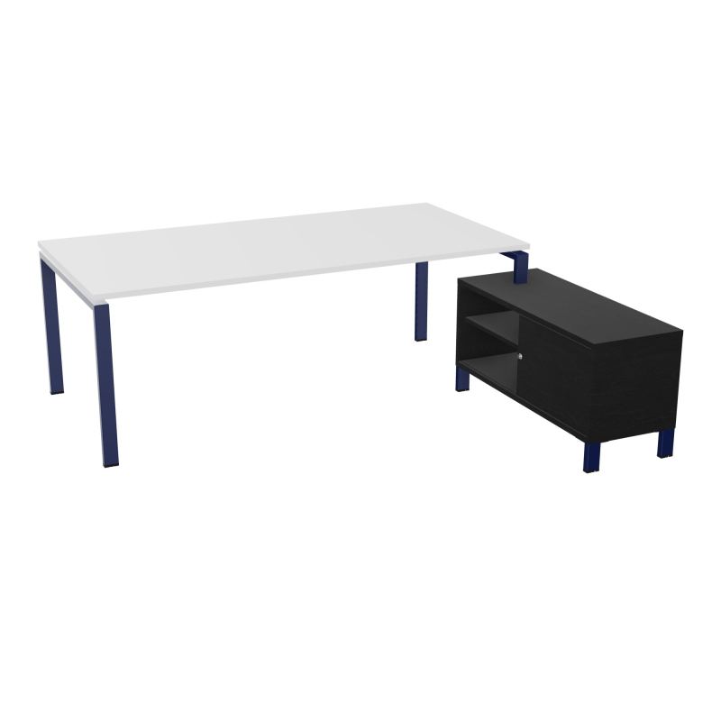 RIO BUREAU RECT. 218X188 PL 200X100 OBT + RET PORT A DROITE SIMPLE ACCES  MG X4 RK