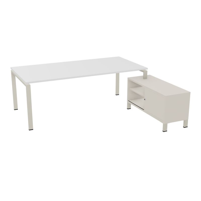 RIO BUREAU RECT. 218X188 PL 200X100 OBT + RET PORT A DROITE SIMPLE ACCES  MG ZC N5