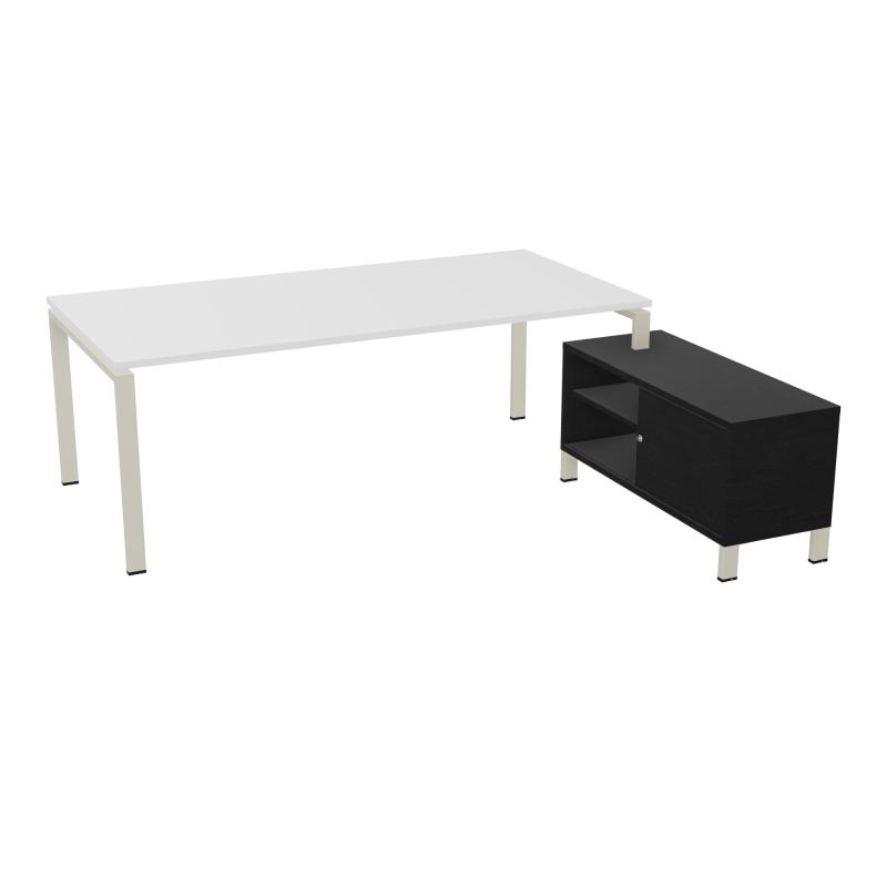 RIO BUREAU RECT. 218X188 PL 200X100 OBT + RET PORT A DROITE SIMPLE ACCES  MG ZC RK