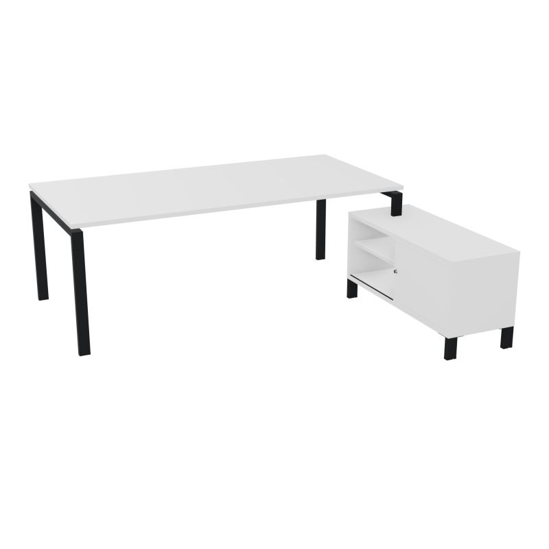 RIO BUREAU RECT. 218X188 PL 200X100 OBT + RET PORT A DROITE SIMPLE ACCES  MG ZP MG