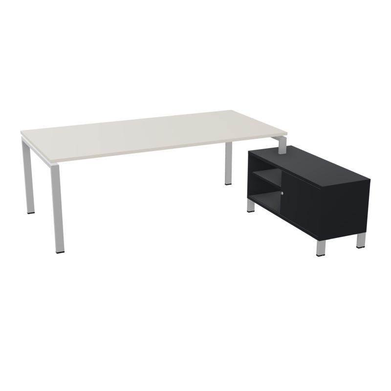 RIO BUREAU RECT. 218X188 PL 200X100 OBT + RET PORT A DROITE SIMPLE ACCES  N5 SA R9