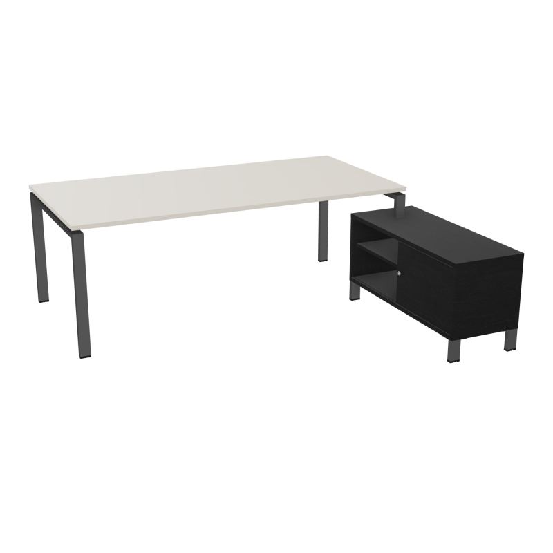 RIO BUREAU RECT. 218X188 PL 200X100 OBT + RET PORT A DROITE SIMPLE ACCES  N5 SC RK