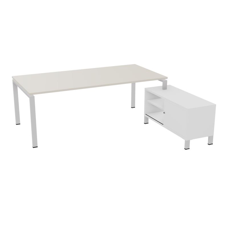 RIO BUREAU RECT. 218X188 PL 200X100 OBT + RET PORT A DROITE SIMPLE ACCES  N5 SD MG
