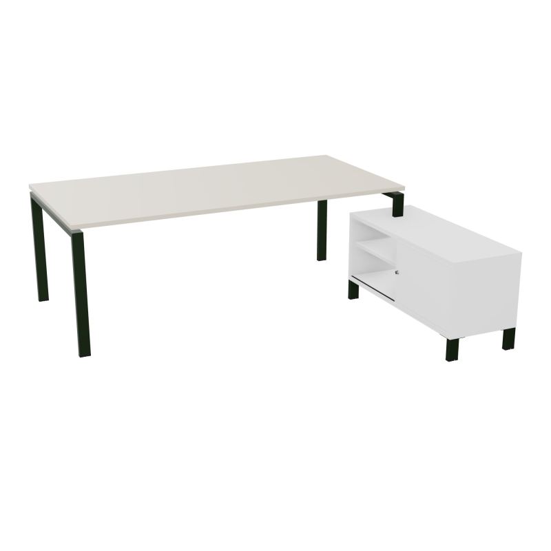 RIO BUREAU RECT. 218X188 PL 200X100 OBT + RET PORT A DROITE SIMPLE ACCES  N5 ST MG