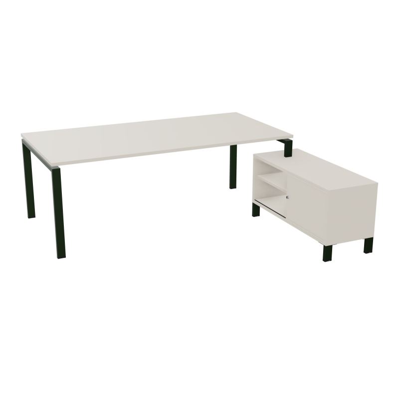 RIO BUREAU RECT. 218X188 PL 200X100 OBT + RET PORT A DROITE SIMPLE ACCES  N5 ST N5