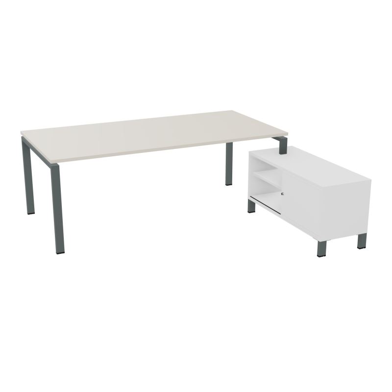 RIO BUREAU RECT. 218X188 PL 200X100 OBT + RET PORT A DROITE SIMPLE ACCES  N5 SU MG
