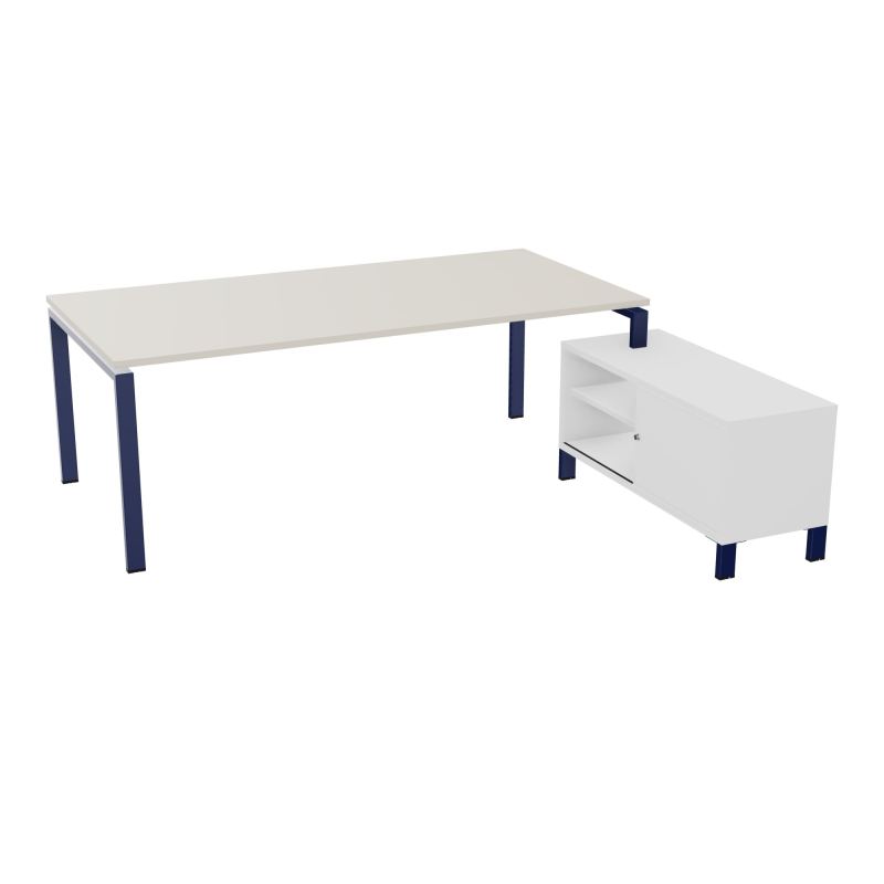 RIO BUREAU RECT. 218X188 PL 200X100 OBT + RET PORT A DROITE SIMPLE ACCES  N5 X4 MG