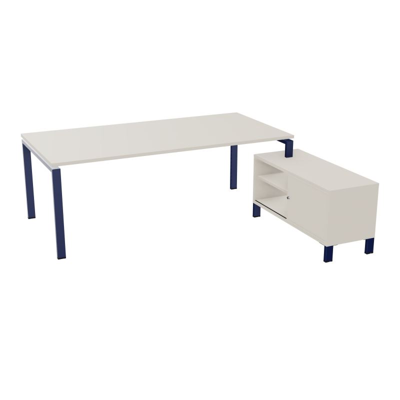 RIO BUREAU RECT. 218X188 PL 200X100 OBT + RET PORT A DROITE SIMPLE ACCES  N5 X4 N5