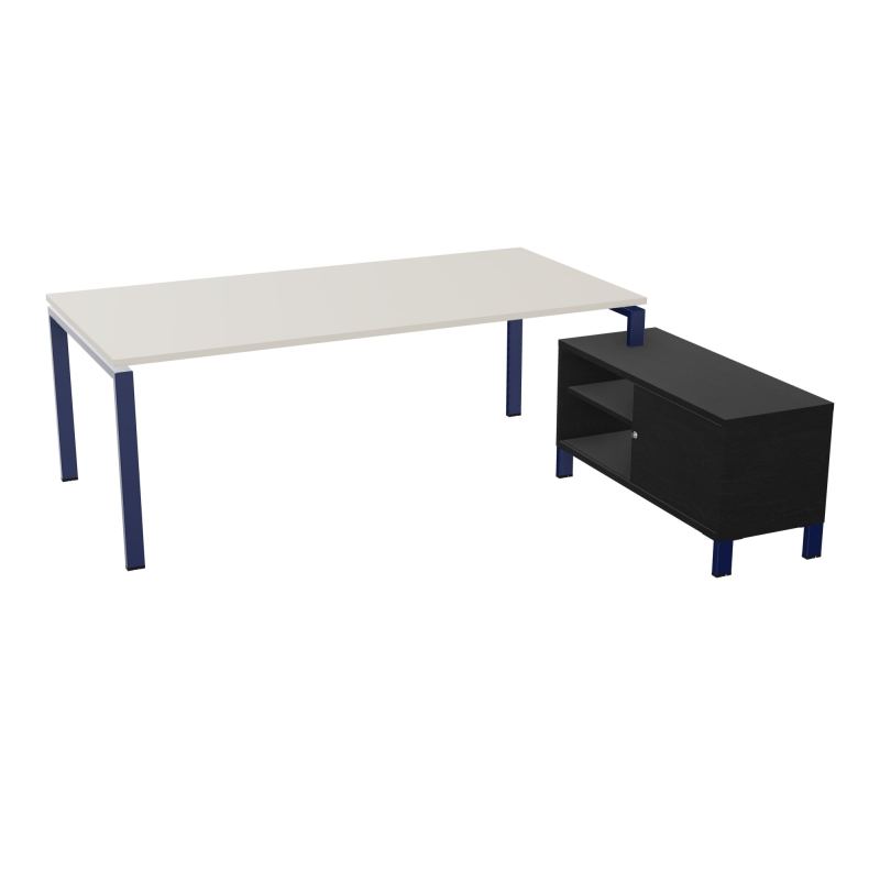 RIO BUREAU RECT. 218X188 PL 200X100 OBT + RET PORT A DROITE SIMPLE ACCES  N5 X4 RK