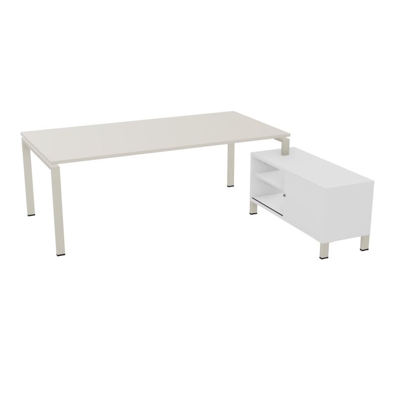 RIO BUREAU RECT. 218X188 PL 200X100 OBT + RET PORT A DROITE SIMPLE ACCES  N5 ZC MG