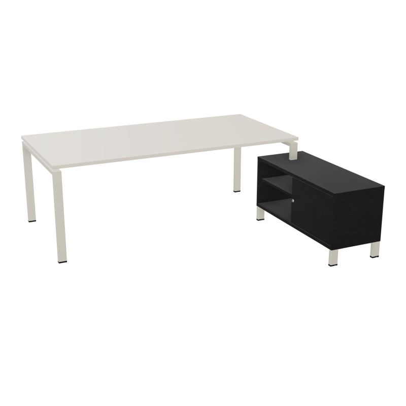 RIO BUREAU RECT. 218X188 PL 200X100 OBT + RET PORT A DROITE SIMPLE ACCES  N5 ZC RK