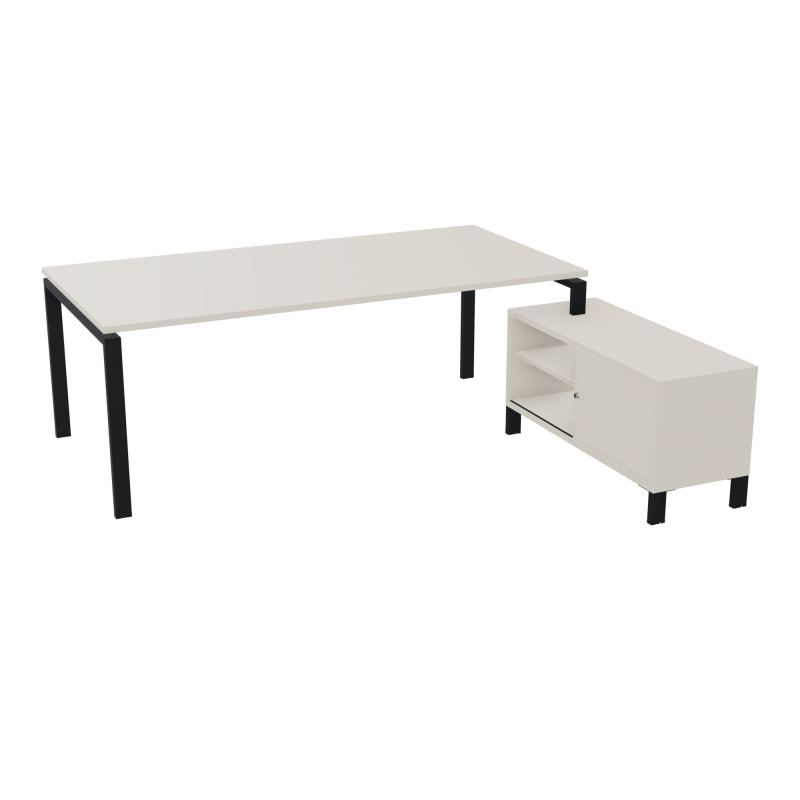 RIO BUREAU RECT. 218X188 PL 200X100 OBT + RET PORT A DROITE SIMPLE ACCES  N5 ZP N5